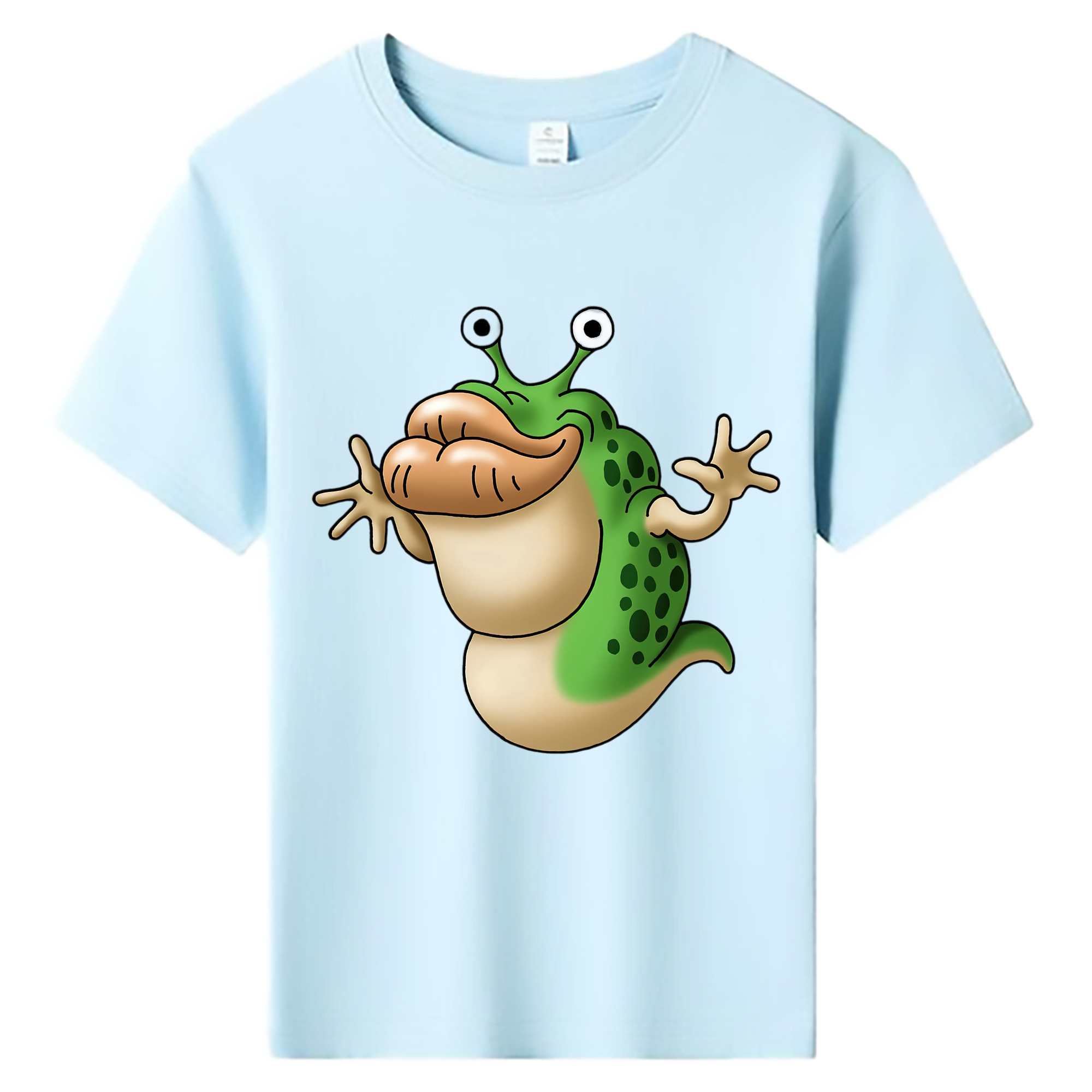 （画像用） ドラゴンクエスト Doragon Kuesuto Dragon Quest 綿100％キッズTシャツ（フロントプリント）